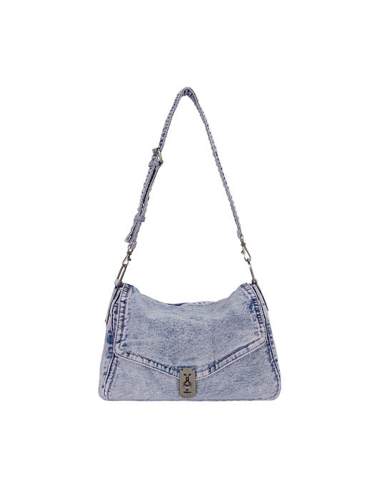 [vunque] Occam Doux Square Shoulder L (오캄 두 스퀘어 숄더 라지) Blush Pink