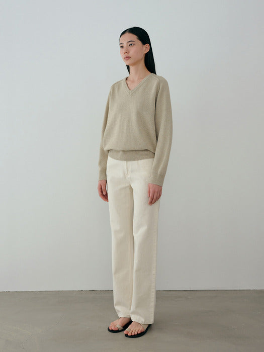 [moia] linen denim (natural)