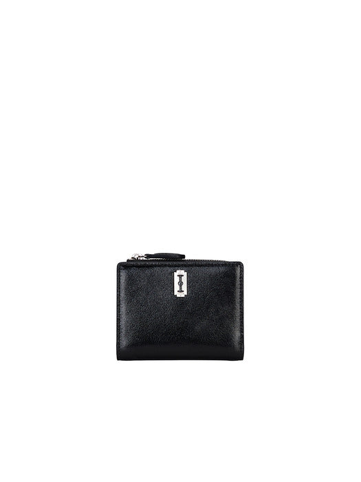 Vunque Perfec Flip Half Wallet Black