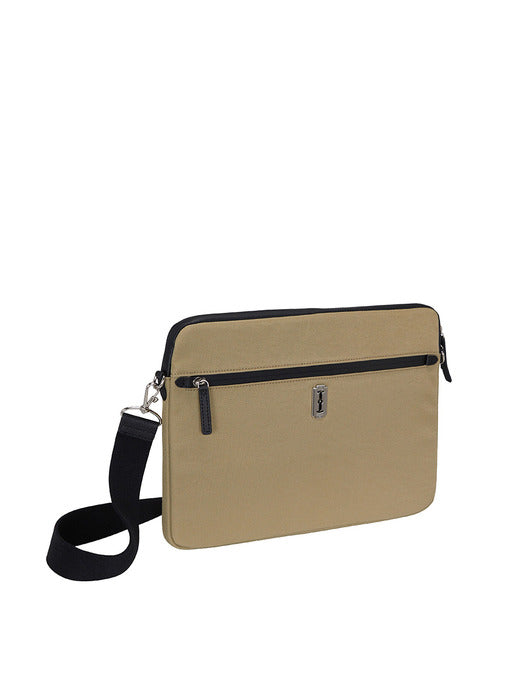 [vunque] Hey Pass Laptop Cross Beige