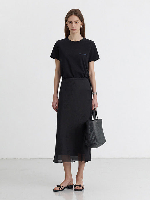 Dunst Essential Logo T-Shirt Black
