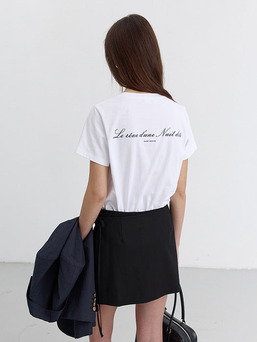 Dunst Essential Logo T-Shirt White