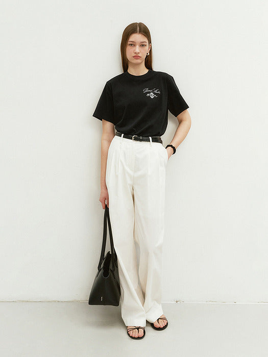 Dunst Unisex Arch Logo T-Shirt Black