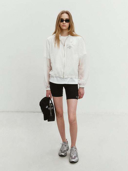 Dunst Unisex Arch Logo T-Shirt Off White