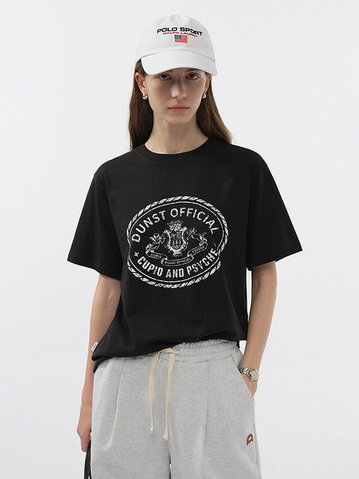 Dunst Unisex Cupid Campus T-Shirt Black