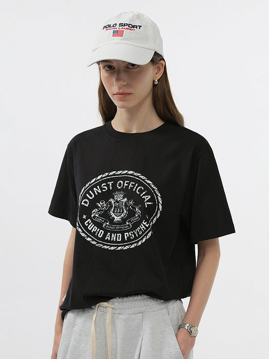 Dunst Unisex Cupid Campus T-Shirt Black