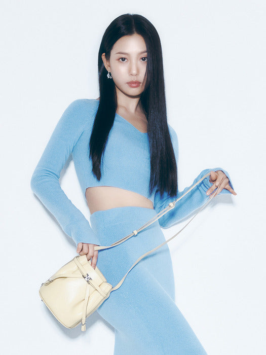 "Highly Recommended Pick: Perfect Fortune Basket Shoulder Piccolo in Milky Yellow"