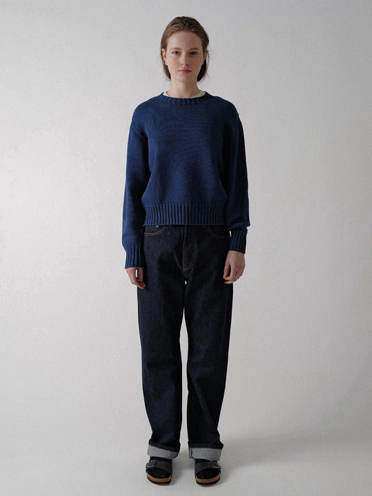 Nothing Written Boyfriend cotton denim (Selvage)