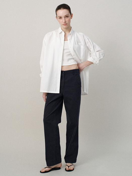 [nothing written] Jeff chino pants (Vintage dark navy)