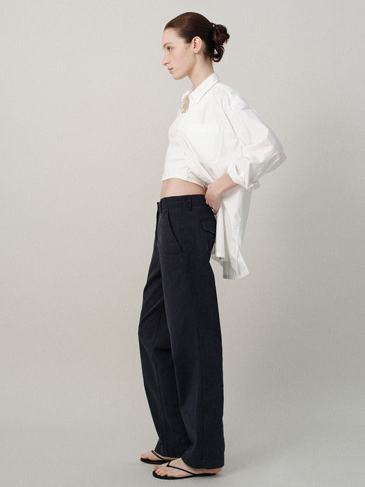 [nothing written] Jeff chino pants (Vintage dark navy)