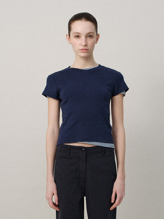 Nothing Written 90s t-shirt (Navy)