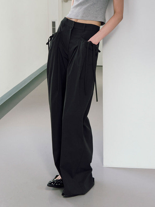 Raive Big Pocket String Pants