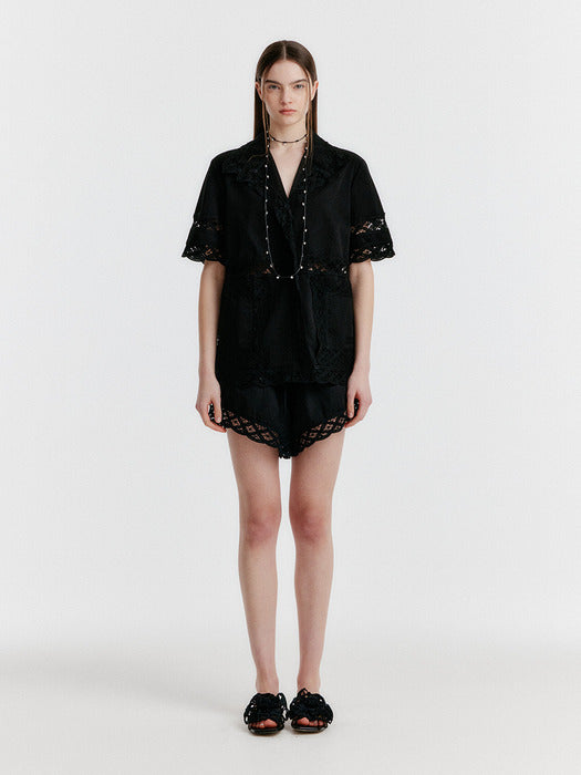 [EENK] Yan Trunk Shorts - Black