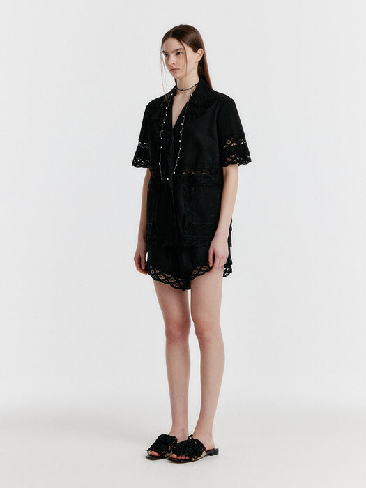 [EENK] Yan Trunk Shorts - Black