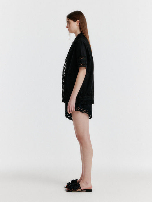 [EENK] Yan Trunk Shorts - Black