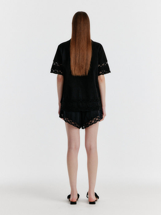 [EENK] Yan Trunk Shorts - Black