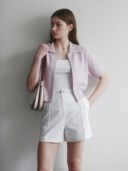 loeuvre Pin-tucked Short Pants SW4ML722_2color - View 3