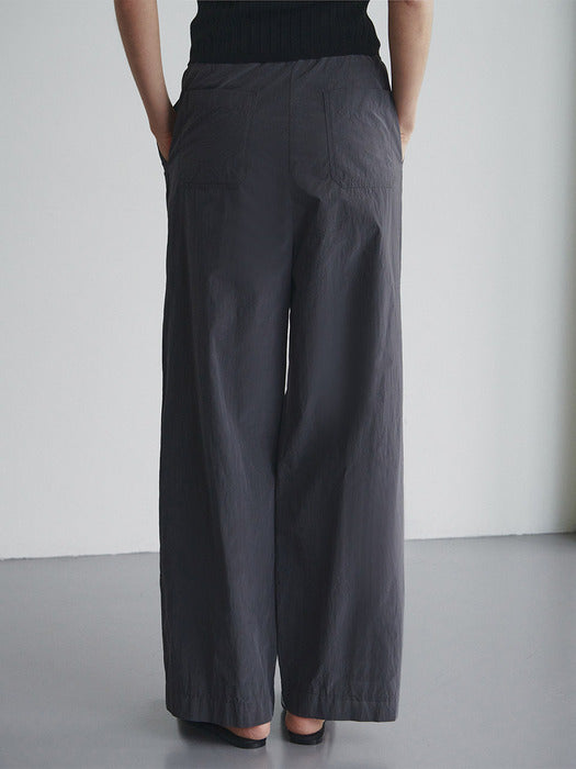[loeuvre] Wide Fit String Pants SW4ML720_2color