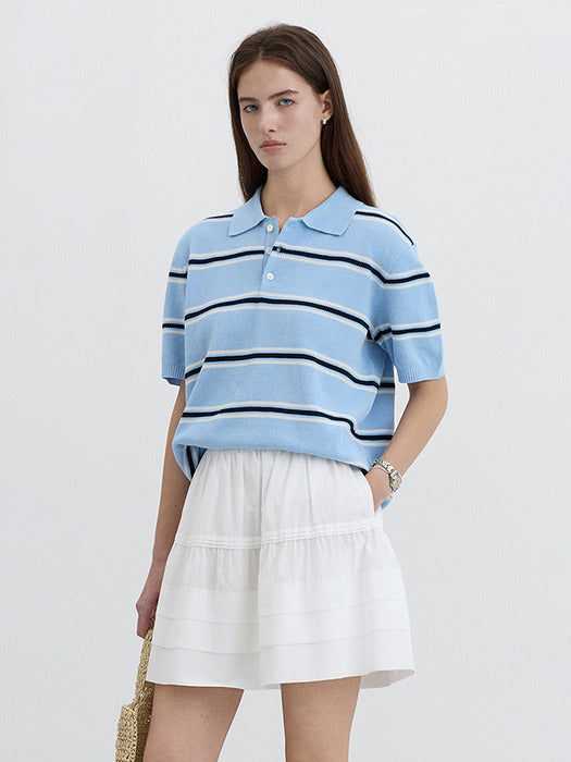 [dunst] MINI FULL SKIRT IVORY_UDSK5B224IV