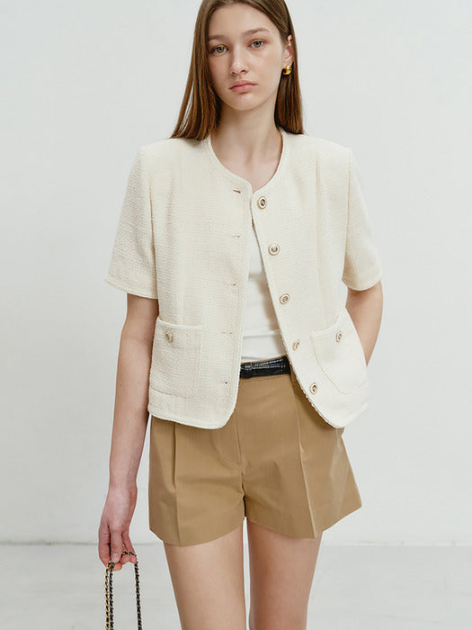 Dunst Essential Chino Shorts Beige