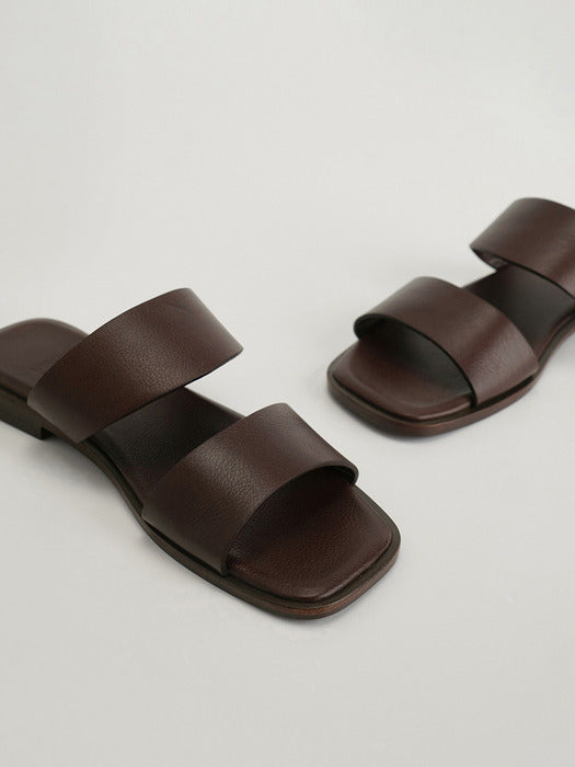 [facade pattern] Boy Sandals_Chocolate