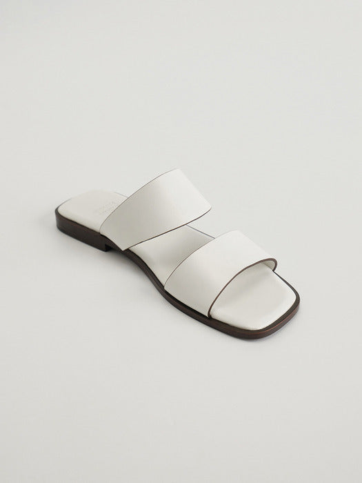 Facade Pattern Boy Sandals off white