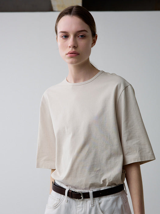 [facade pattern] Cotton Regular T-Shirt (4 Colors)