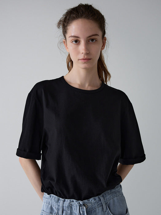 [facade pattern] Cotton Regular T-Shirt (4 Colors)