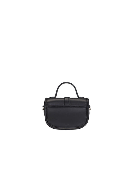 [vunque] Festone Leather Saddle Piccolo (Black)