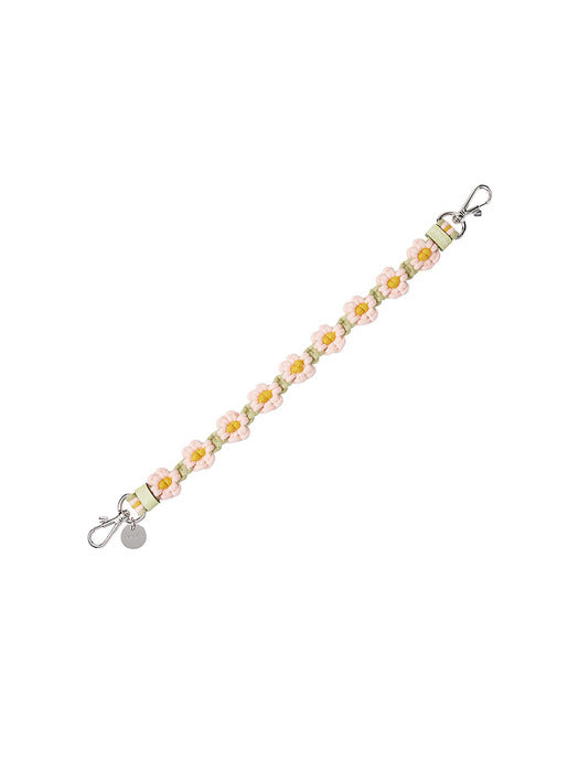 [vunque] Crochet Handle Strap (Pink)
