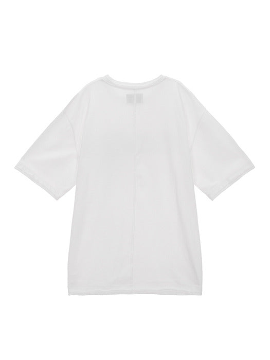 MATIN SHADE LOGO TOP IN WHITE