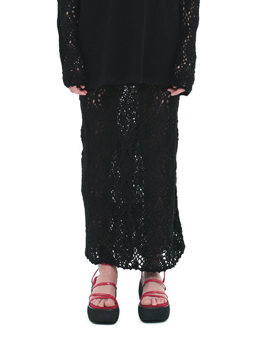 [osoi] 90S PLATFORM SANDAL [RED]