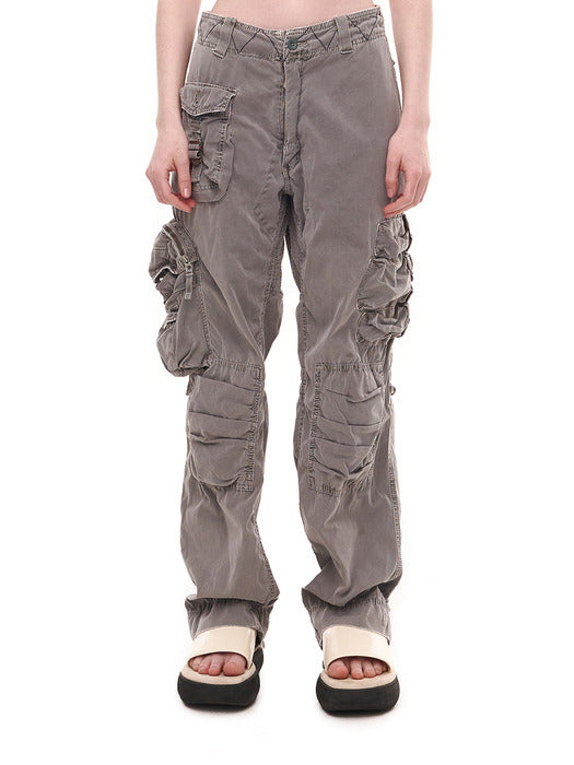 [osoi] BOAT PADDED SLIDES [WASHED BEIGE]