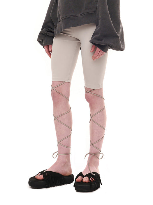 [osoi] BOAT FRINGE [SUEDE BLACK]