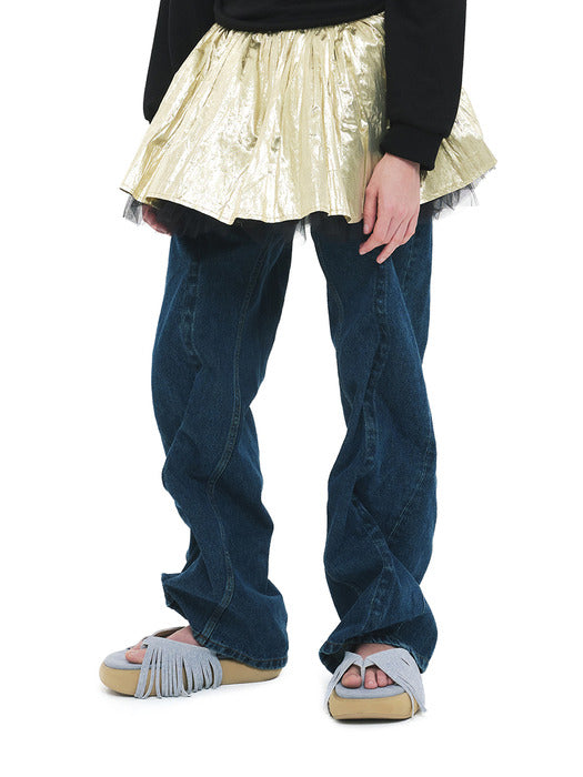 [osoi] BOAT FRINGE [NEW DENIM SKY]