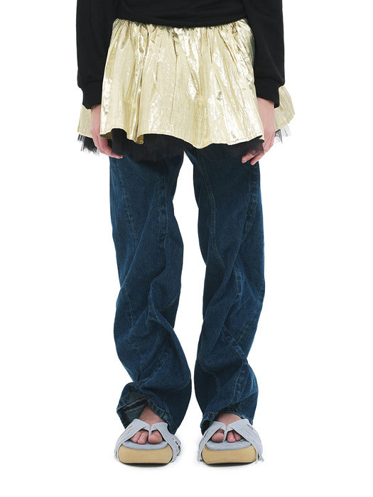 [osoi] BOAT FRINGE [NEW DENIM SKY]