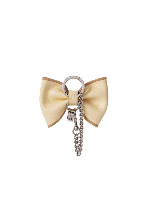 [vunque] Leather Balaca Charm (Milky Yellow)