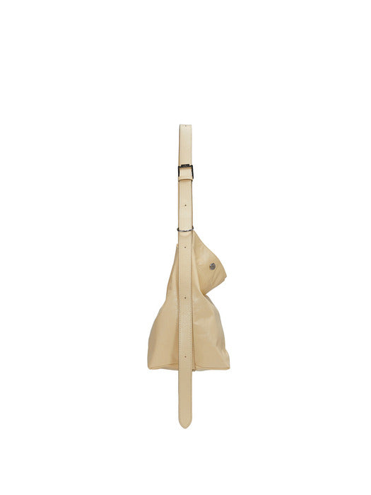 Vunque Perfec Button Up Soft Hobo S Milky Yellow