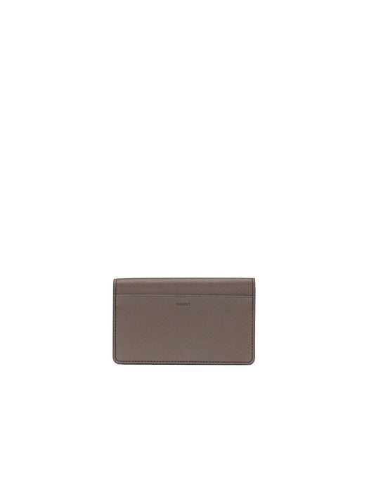 Vunque Perfec Crop Card Wallet Dark Brown
