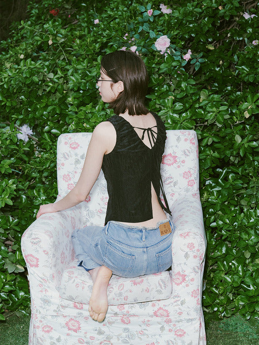 Raive Wide Denim Pants in L/Blue