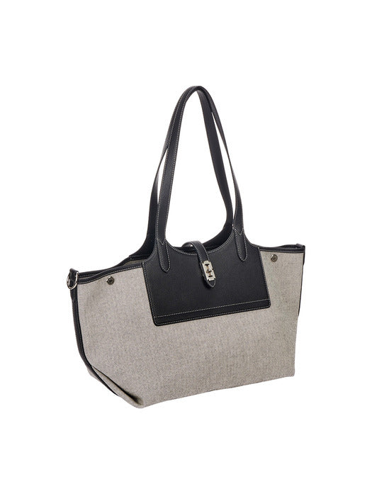 [vunque] Festone Pila Shopper L (Festone Pila Shopper Large) Black