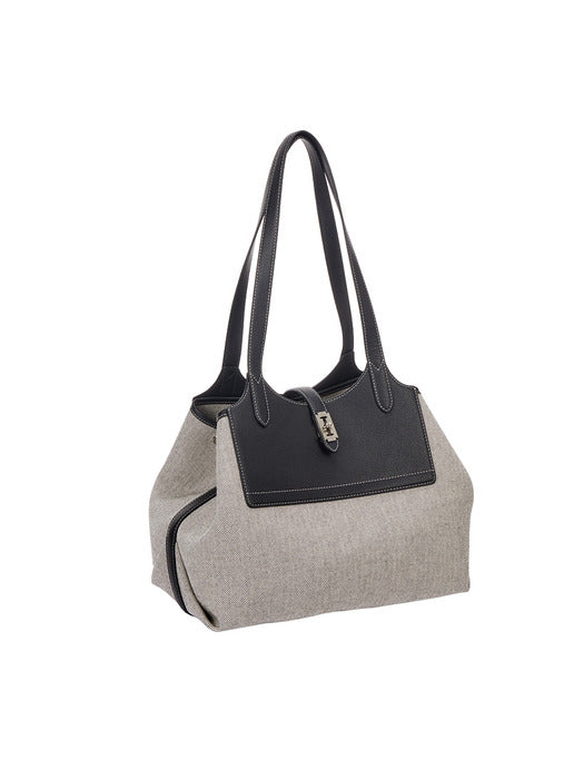 [vunque] Festone Pila Shopper L (Festone Pila Shopper Large) Black