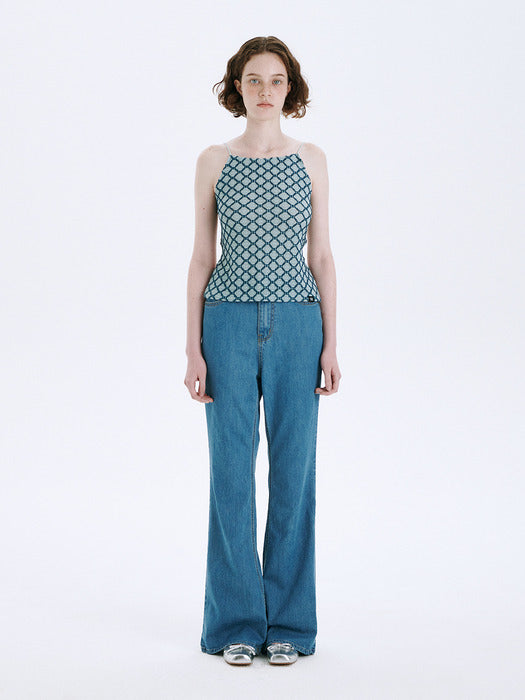 Margesherwood Bootscut Denim Pants blue