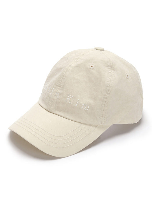 MATIN TYPO BALL CAP IN BEIGE