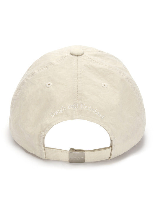 MATIN TYPO BALL CAP IN BEIGE