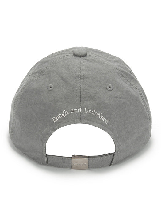 MATIN TYPO BALL CAP IN GREY