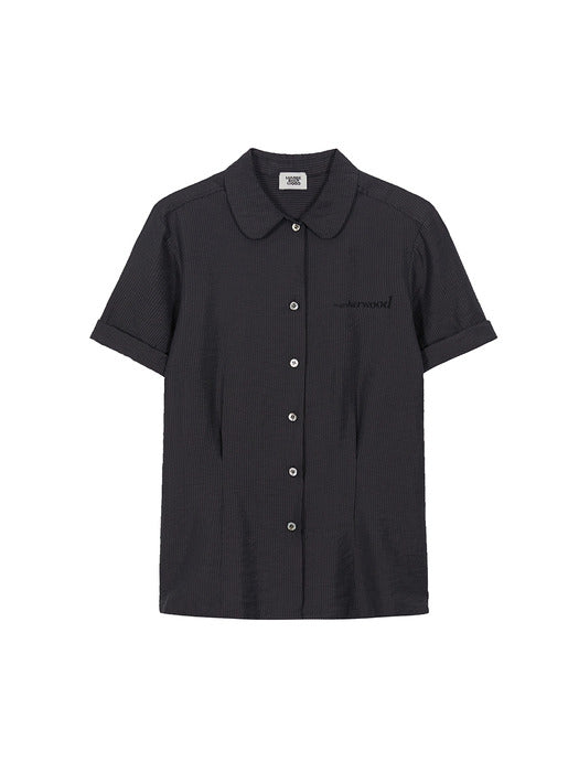 VINTAGE ROLL-UP SHIRT_charcoal