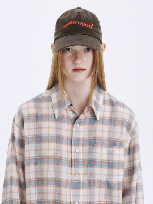 PIGMENT WAVE LOGO BALLCAP_brown