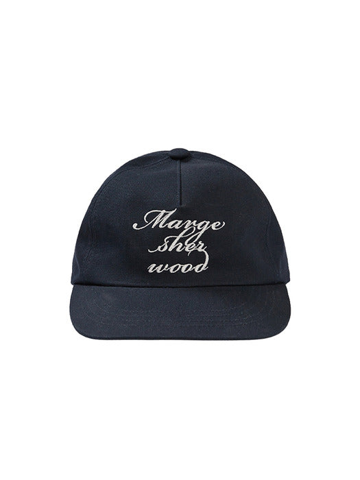 Margesherwood Vintage Logo Ballcap navy