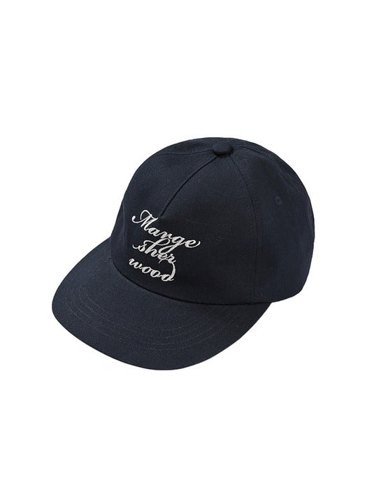 Margesherwood Vintage Logo Ballcap navy